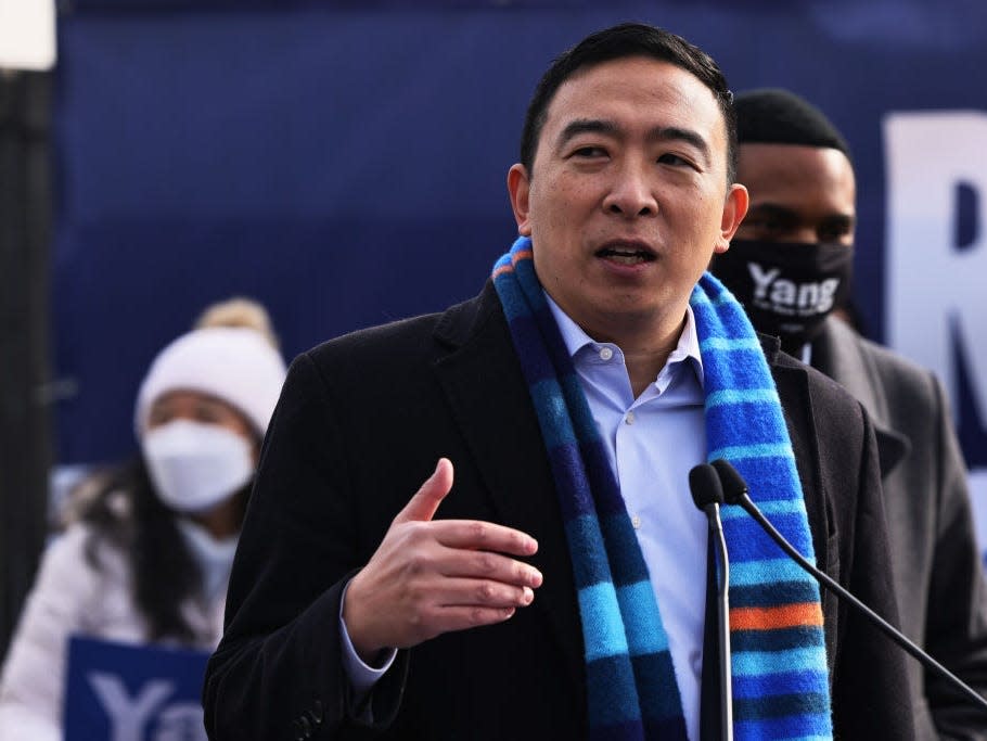 andrew yang running for mayor