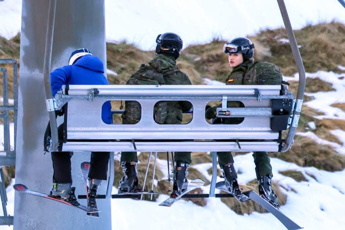 La princesa Leonor en los Pirineos