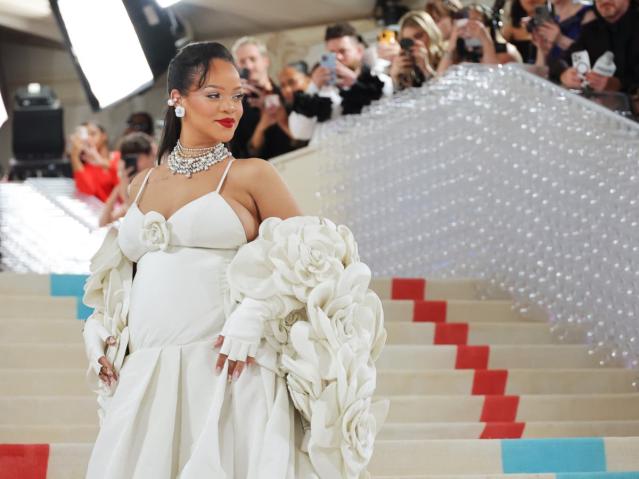 Rihanna stuns Met Gala crowds with extravagant bridal look inspired by  Chanel