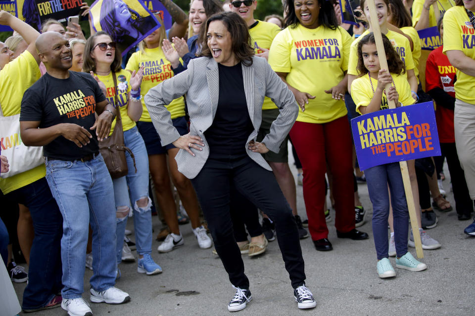 At the Polk County Steak Fry in Des Moines on Sept. 21, 2019.