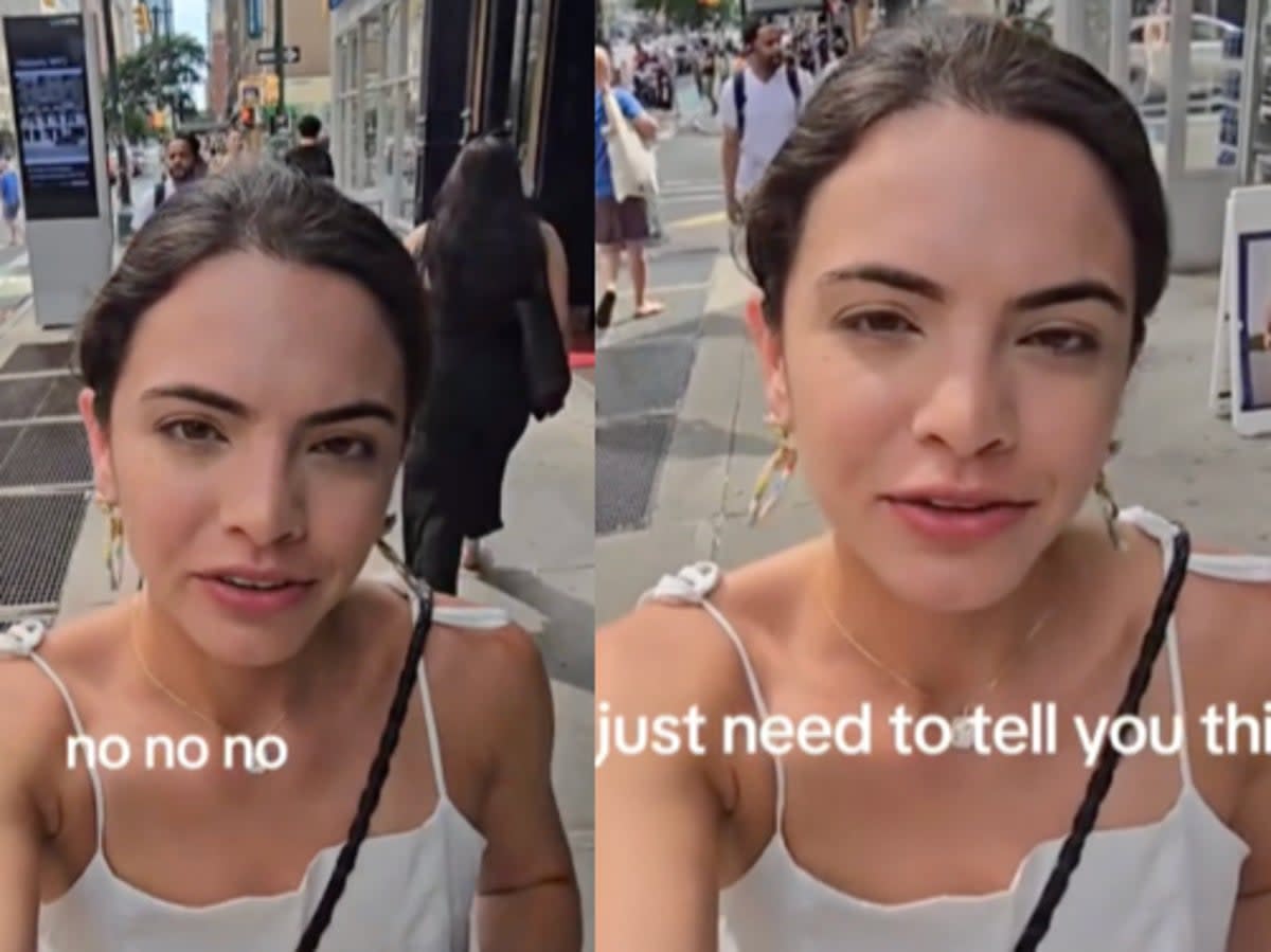 Woman admits man stopped her to insult her outfit in New York City  (TikTok/@step_by__steph)