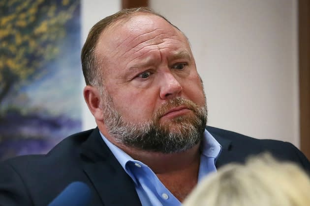 alex-jones-trial-ct.jpg Newtown Shooting-Infowars-Connecticut Lawsuit - Credit: Briana Sanchez/Austin American-Statesman/AP