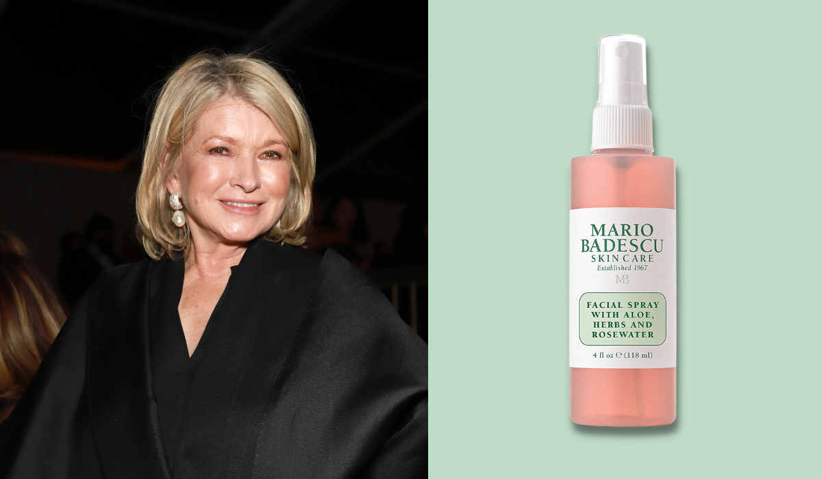 Martha Stewart; Mario Badescu spray