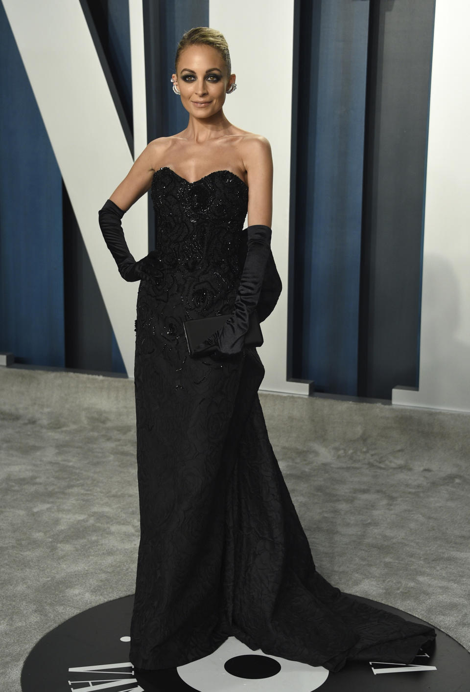 Nicole Richie arrives at the Vanity Fair Oscar Party on Sunday, Feb. 9, 2020, in Beverly Hills, Calif. (Photo by Evan Agostini/Invision/AP)