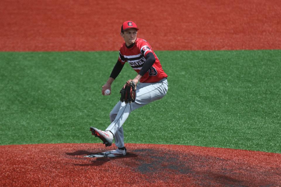 Crestview's Jarek Ringler is the TG Pitcher of the Year.