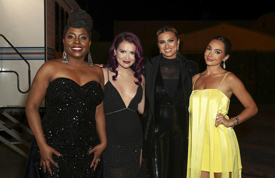 Performers Ledisi, Abigail Barlow, Tori Kelly and Emily Bear. - Credit: Courtesy of Shutterstock for MPTF