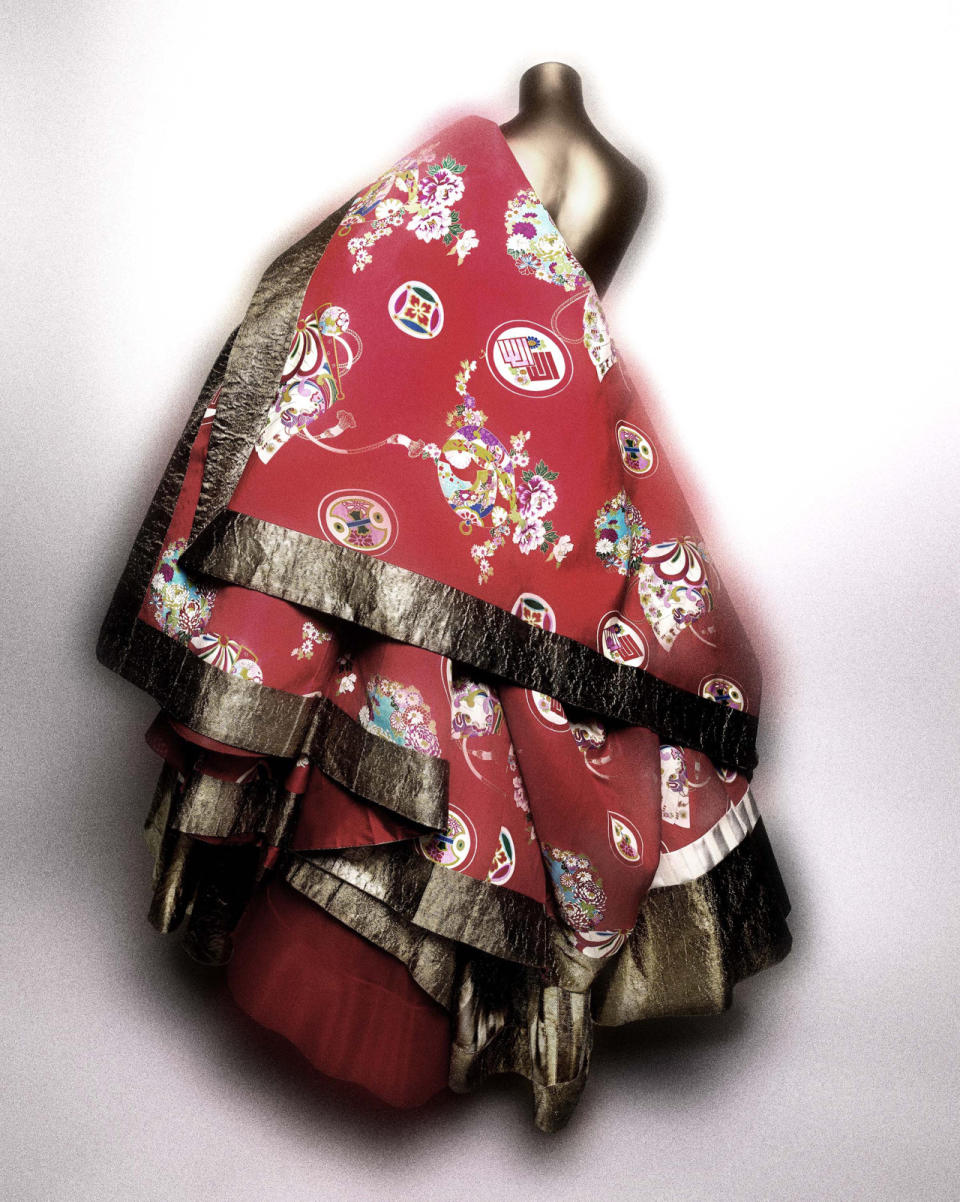 Christian Dior Haute Couture dress, 2003.