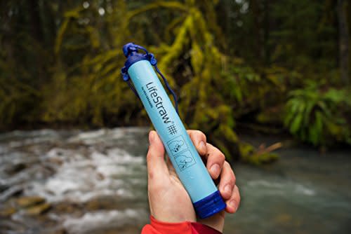 LifeStraw Personal Water Filter for Hiking, Camping, Travel, and Emergency Preparedness (Amazon / Amazon)