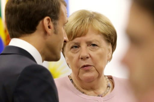 Macron and Merkel came up with the compromise proposal while attending the G20 summit in Osaka