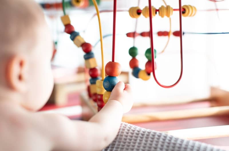 Increased social and communication difficulties appear to be more likely in young children who demonstrated a struggle to understand shapes as infants, according to new research. Friso Gentsch/dpa