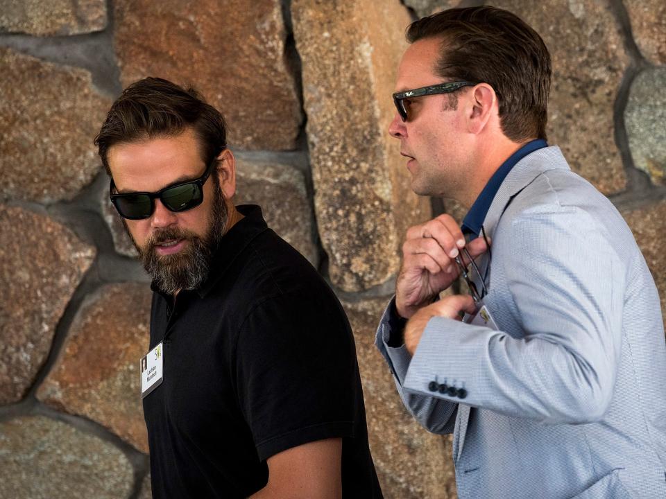 James Murdoch, Lachlan Murdoch Sun Valley