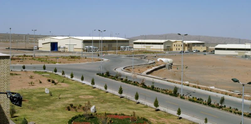 FILE PHOTO: A view of the Natanz uranium enrichment facility 250 km (155 miles) south of the Iranian capital Tehran