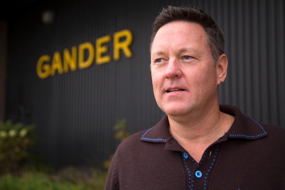 Texas businessman Kevin Tuerff the arrivals area of Gander airport in Newfoundland. Though no regularly scheduled international flights come to Gander, the hall still remains usable for emergencies such as 9/11. Tuerff was so moved by the efforts of the town that during the anniversary his employees are given a day off and $100 to pay it forward. Come From Away had its Canadian debut in the town of Gander, Newfoundland. The musical explores themes of tolerance and kindness based on real live events events shortly after the 9/11 terror attacks. The Mirvish production played two sold out benefit concerts at a local hockey arena.