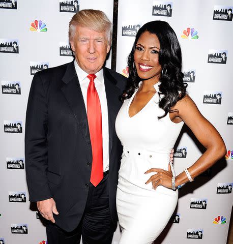 Matthew Eisman/WireImage Donald Trump and Omarosa Manigault Newman