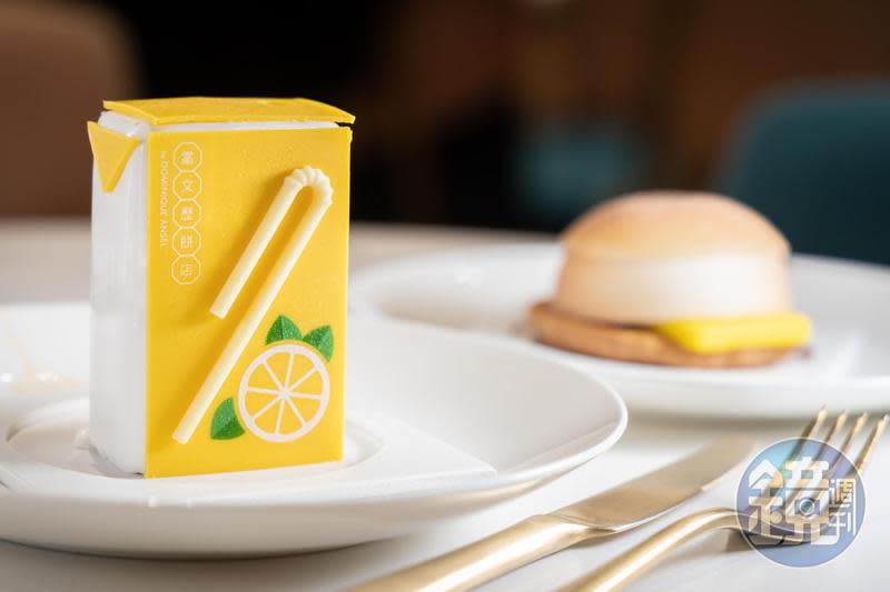 「當文歷餅店by Dominique Ansel」以惟妙惟肖的造型、別出心裁的口味，復刻檸檬茶、菠蘿包等香港經典甜品。