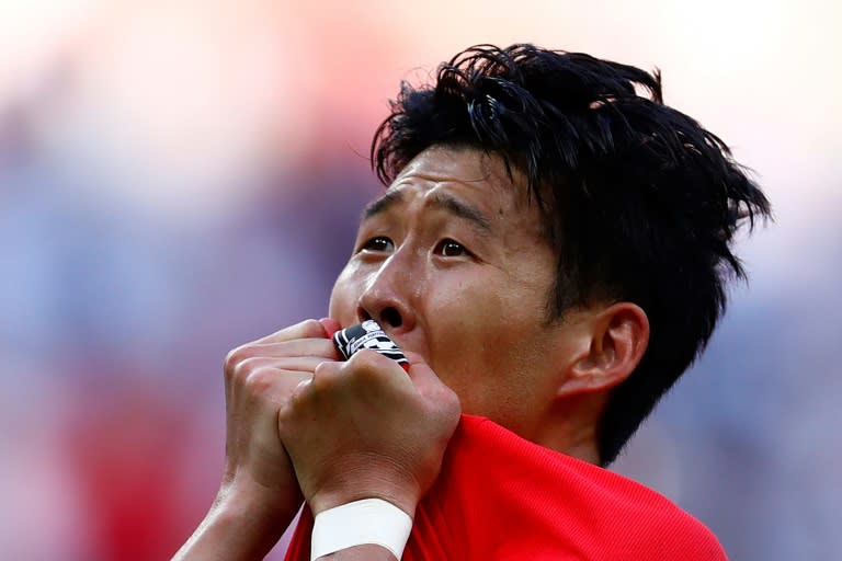 South Korea captain Son Heung-min has much riding on the men's football final