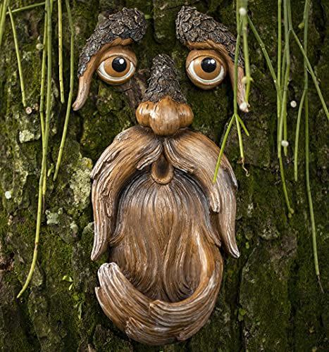 Old Man Tree Hugger Yard Art