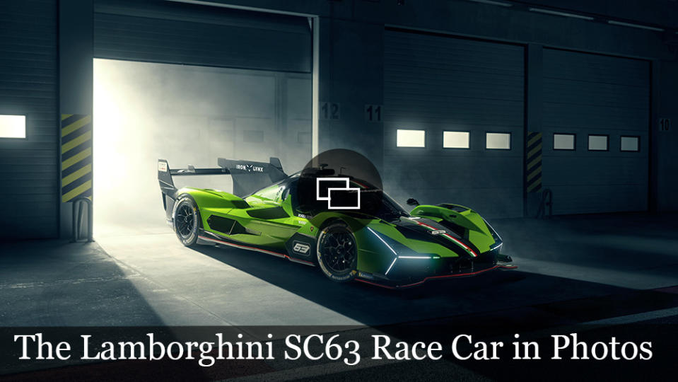 The Lamborghini SC63 Race Car in Photos