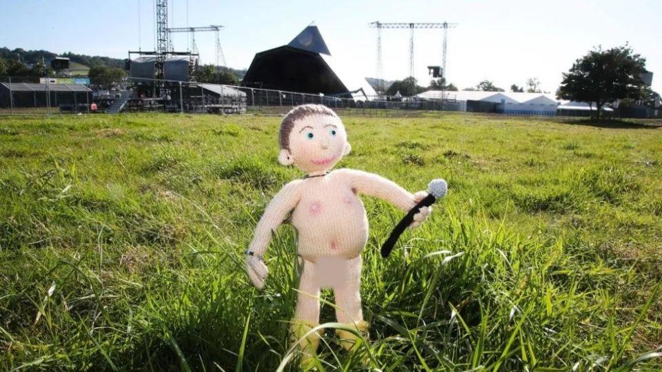 Naked Chris Martin doll