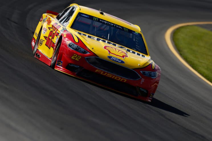 Joey Logano has a win but it doesn’t count for NASCAR’s playoffs. (Getty)