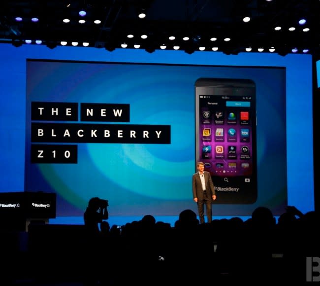 BlackBerry Z10 Launch