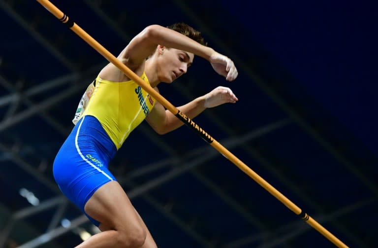 Sweden's Armand Duplantis, pictured August 12, 2018, has signed up on a scholarship with Louisiana State University in the United States, but a potential Diamond League cash windfall could jeopardise that