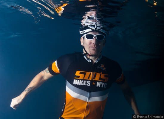 Brian was diagnosed with thirteen tumors on his spine in 2008. After entering remission, he set out to help others by becoming an advocate for cancer fighters everywhere. As an avid cyclist who often bike rides over 50 miles in one day, he was immediately up to the challenge of an underwater portrait session with Erena. Connect with Brain: <a href="http://www.ihadcancer.com/bsimi" target="_hplink">Ihadcancer.com/bsimi</a>    Photos © Erena Shimoda (underwaterhealer.com)