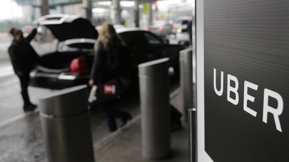 Der US-Fahrdienstvermittler Uber will diese Woche sein Debut an der New Yorker Börse geben. Foto: Seth Wenig/AP