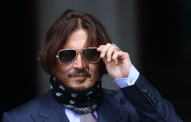 Johnny Depp court case