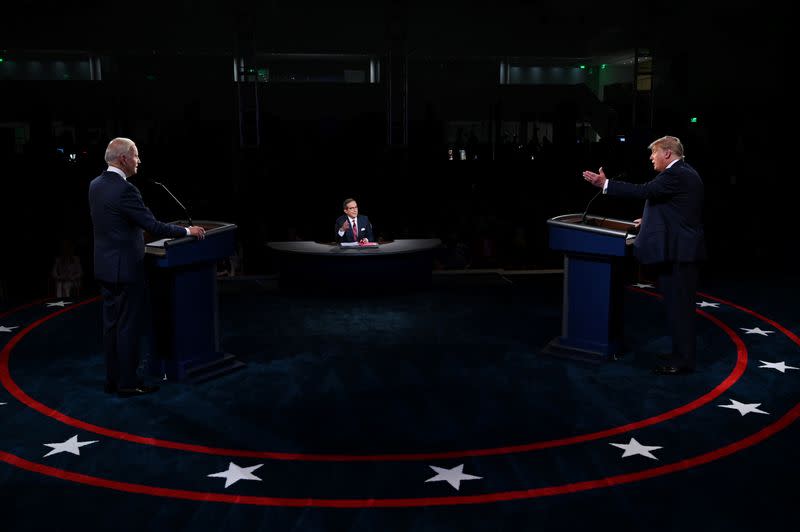 U.S. presidential election debate in Cleveland, Ohio