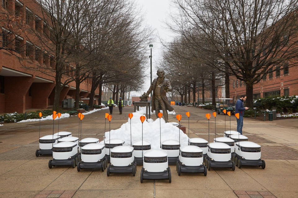 It just became that much easier for students to grab food without interrupting