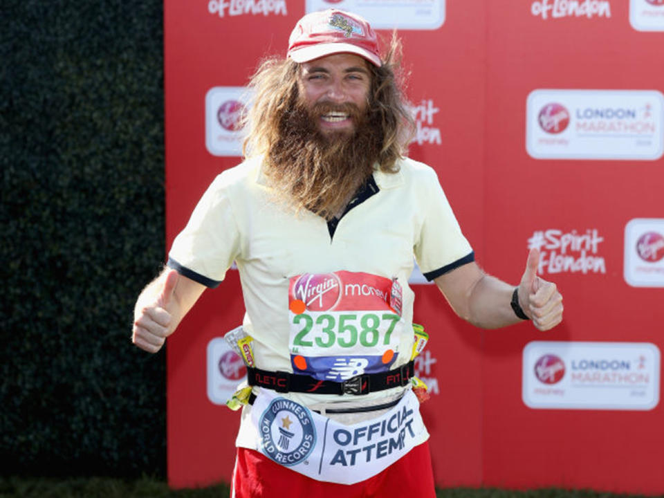 Rob Pope war schon vor seiner Durchquerung von Amerika ein begeisterter Marathon-Läufer. (Bild-Copyright: Tim P. Whitby/Getty Images)