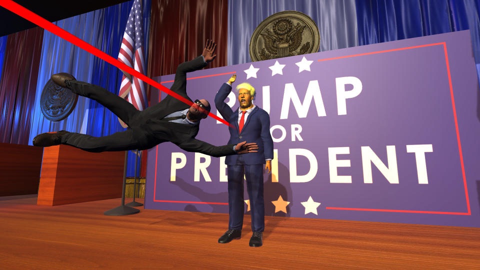 《Mr.President!》（圖片來源：Game Developer X）