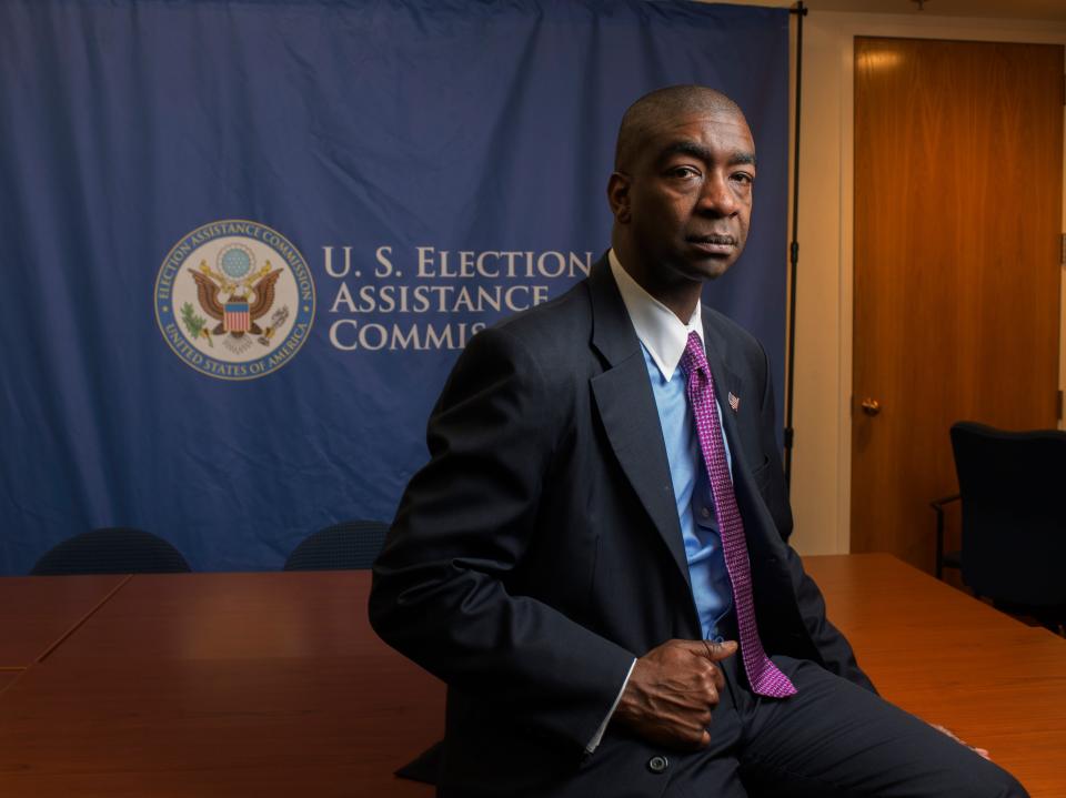 Thomas Hicks of the Election Assistance Commission