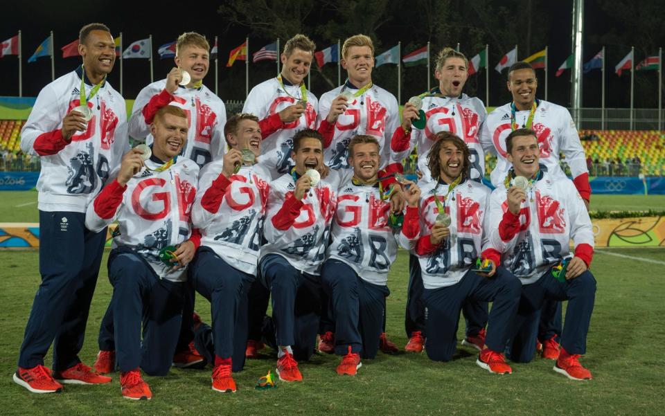 The Great Britain team won silver at the 2016 Olympics - JULIAN SIMMONDS