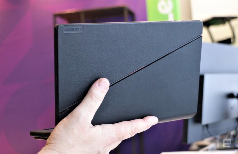 Lenovo ThinkPad X1 Fold hands-on at CES 2020