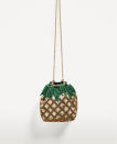 <p>Pineapple bucket bag with beads, £49.99, <a rel="nofollow noopener" href="https://www.zara.com/uk/en/woman/new-in/pineapple-bucket-bag-with-beads-c805003p4292591.html" target="_blank" data-ylk="slk:Zara;elm:context_link;itc:0;sec:content-canvas" class="link ">Zara</a></p>