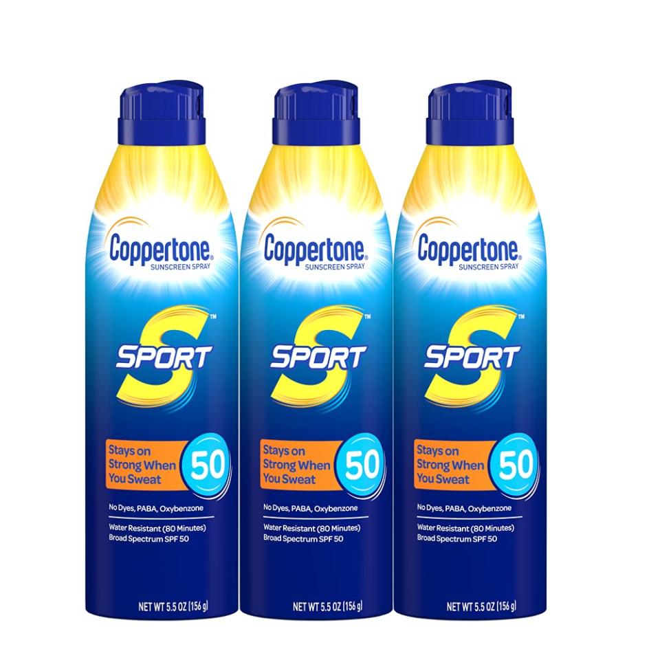 Coppertone Sport Continous Sunscreen Spray; best spray susncreen