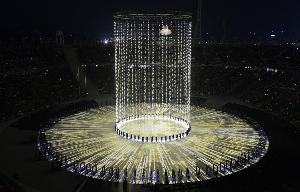 The Opening Ceremony of the PyeongChang Games was a spectacle to behold. (Getty)