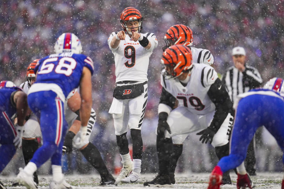 Joe Burrow and the Cincinnati Bengals have a huge Week 9 game against the Bills. (Photo by Cooper Neill/Getty Images)