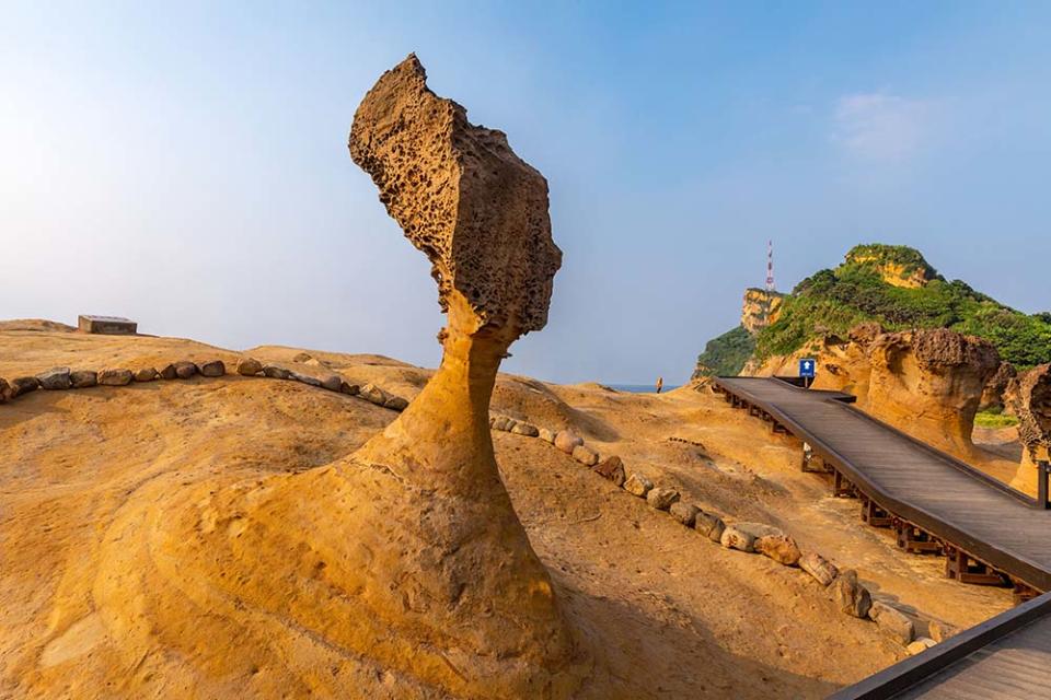 野柳地質公園（Image Source : Getty Creative/iStockphoto）