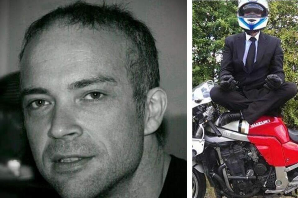 Steven McDermott died in a motorbike crash in Wallingford i(Image: Family handout)/i