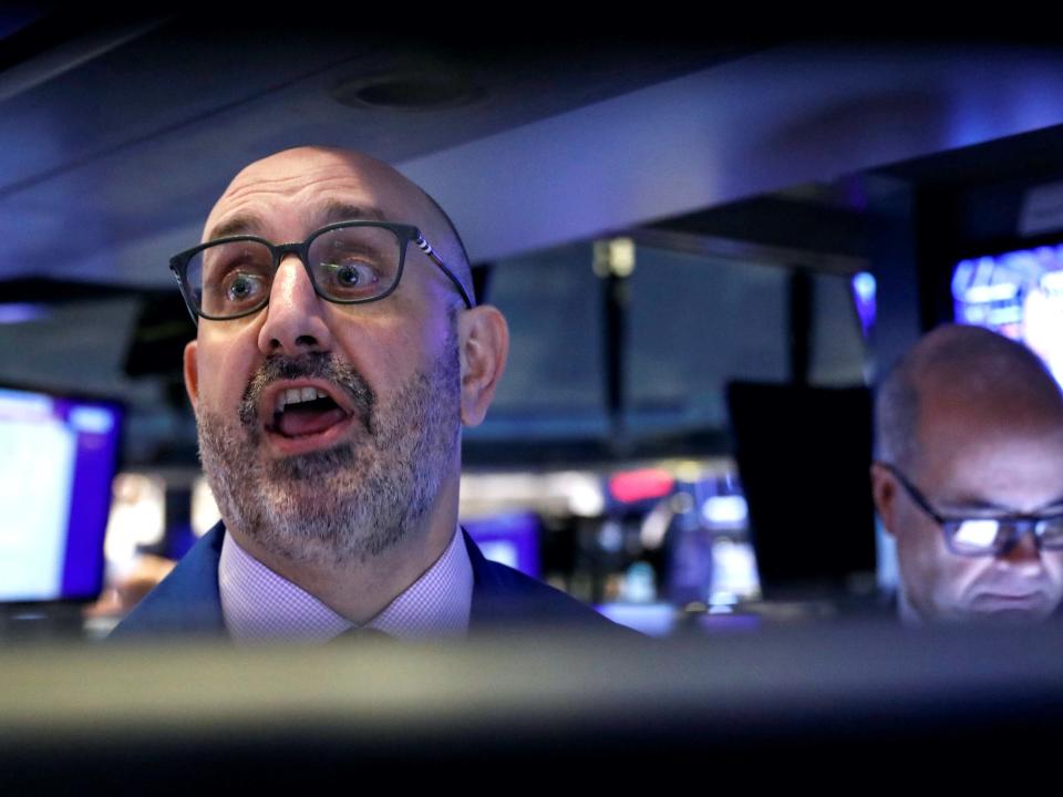 trader shocked surprised