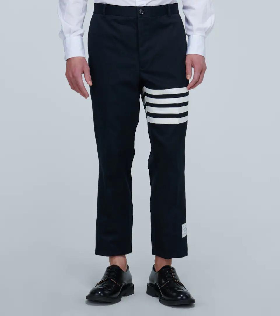 best chinos for men, Thom-Browne-4-bar-chinos