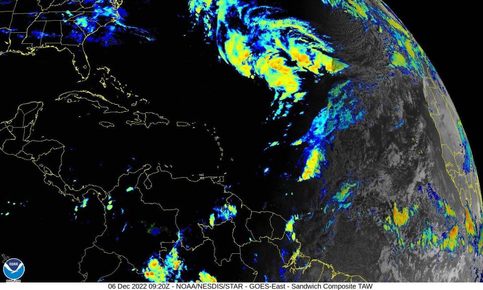 Potential December tropical system.