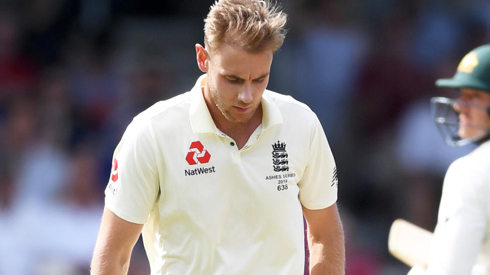 Stuart Broad's frustration was palpable after Marnus Labushagne was dropped for the third time in Australia's second innings.