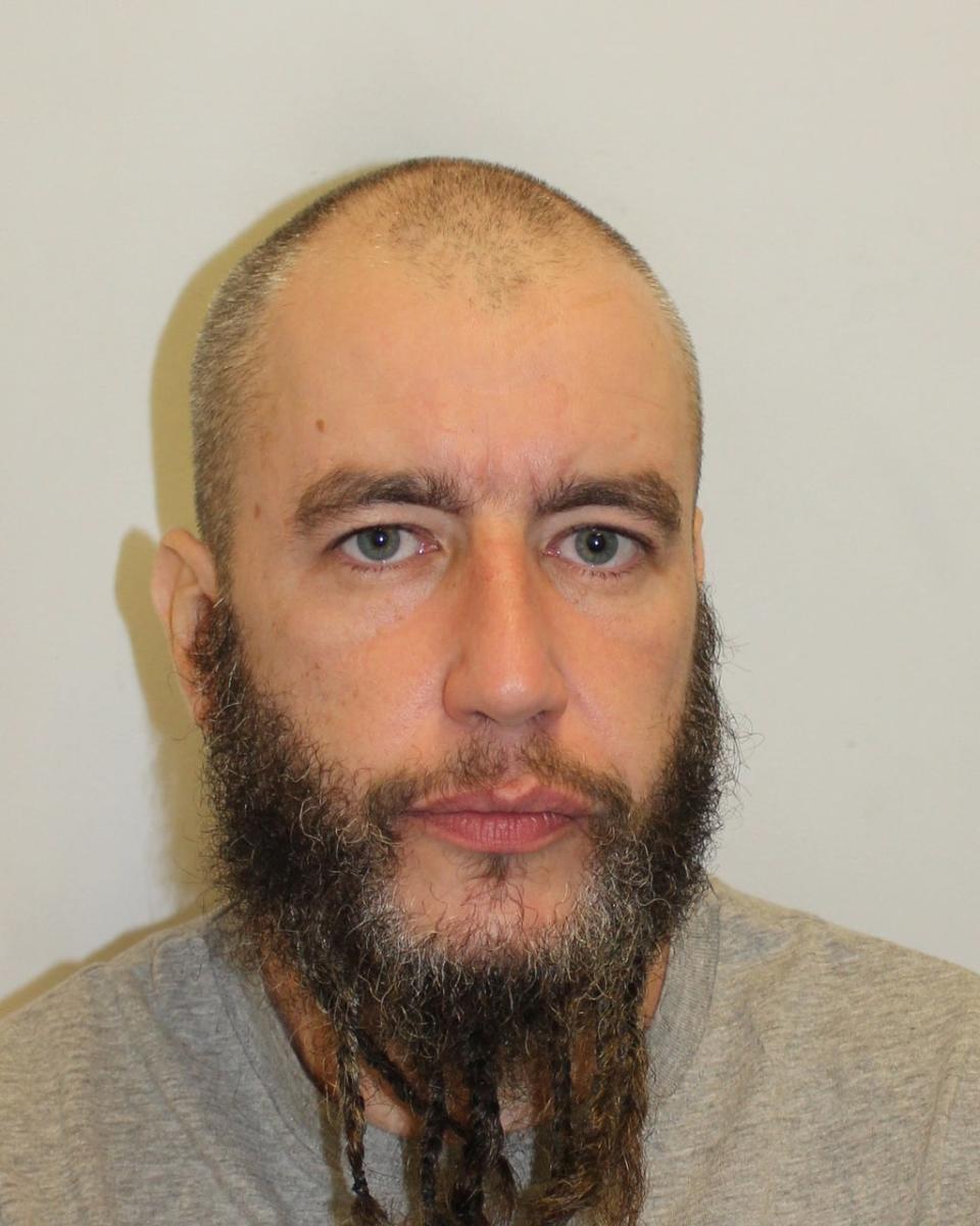 Richard Hand has been found guilty at the Old Bailey of murdering Yassar Moussa (Met Police/PA) (PA Media)