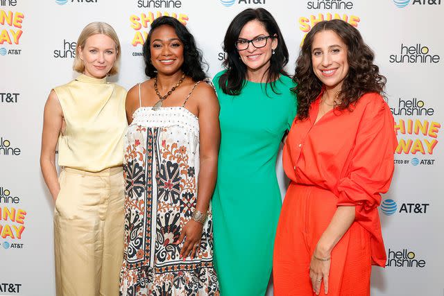 <p> Emma McIntyre/Getty</p> Naomi Watts, Tatyana Ali, Mary Claire Haver and Lauren Makler