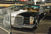<p>Mercedes-Benz designed the 600 limousine to carry the world’s wealthiest individuals so it’s no surprise to see one in the Rainbow Sheikh’s collection. The list of famous 600 owners includes David Bowie, Elvis Presley, Coco Chanel, Josip Broz Tito, Leonid Brezhnev, Mao Zedong and Saddam Hussein.</p><p>Made in 1977, this short-wheelbase example is in <strong>immaculate condition inside and out</strong>.</p>