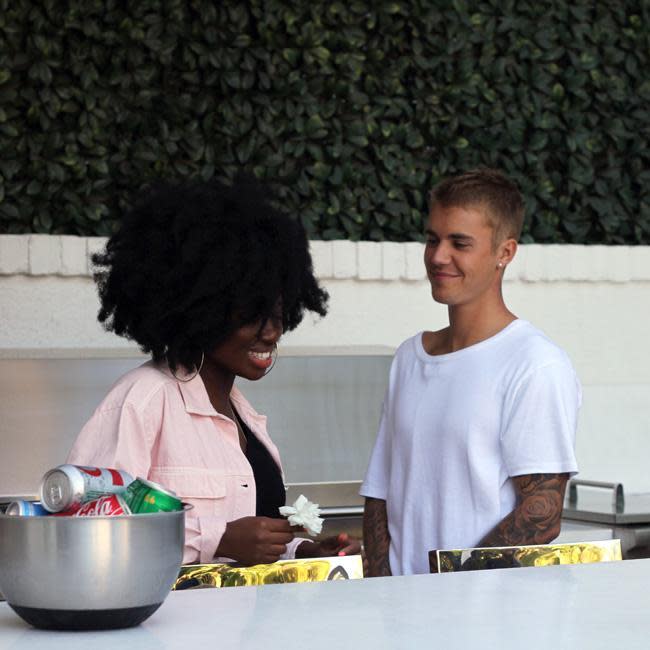 Clara Amfo and Justin Bieber